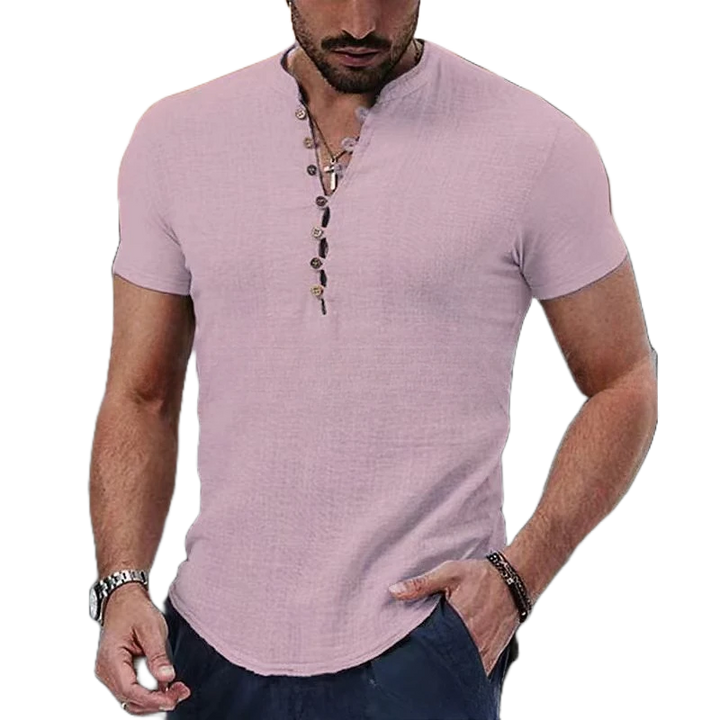 ENZO CONTI LUXE Linnenmix Overhemd