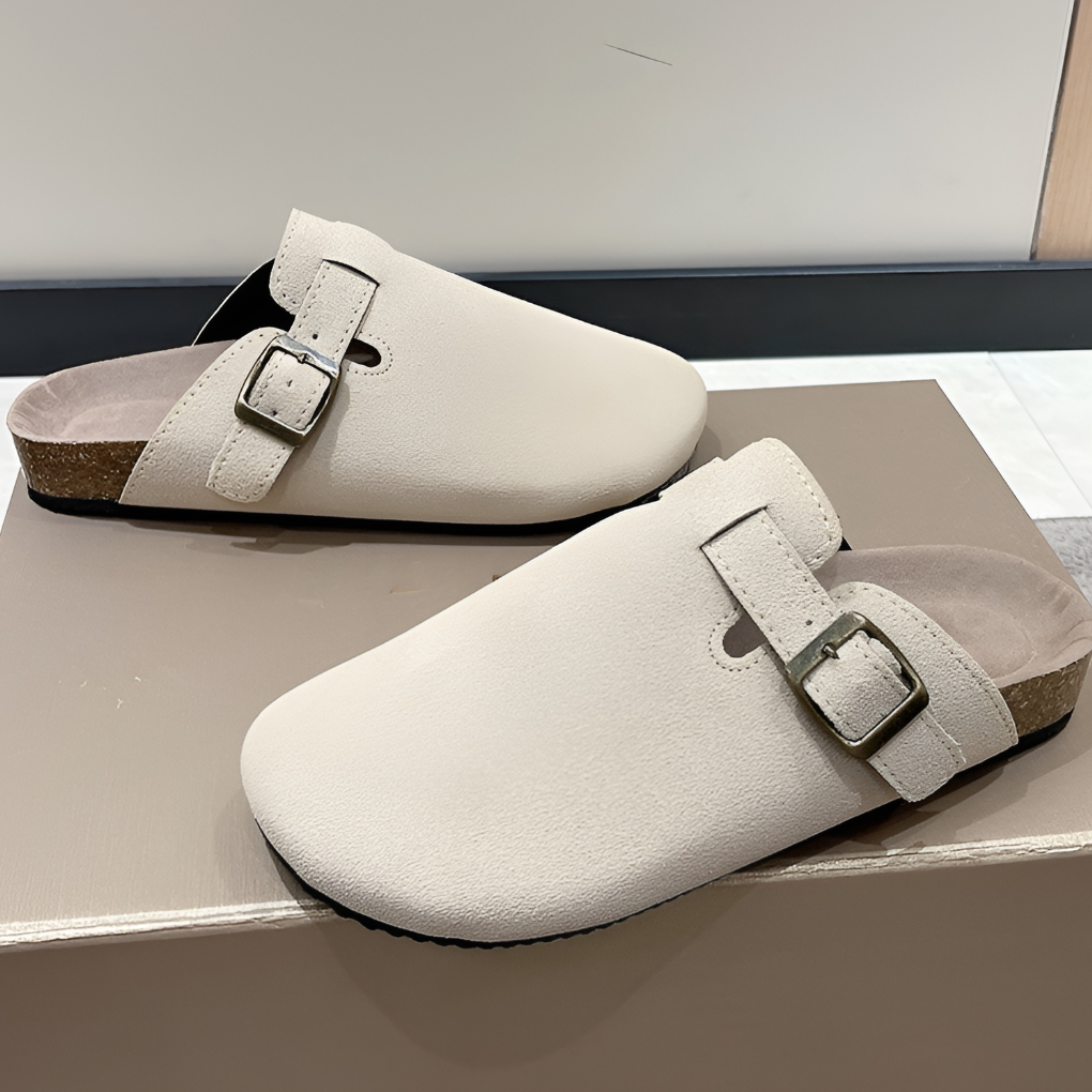 Premium Leder Unisex Sandalen Pantoffels