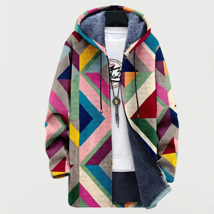 Zara - Geometrische Kunst Hoodie
