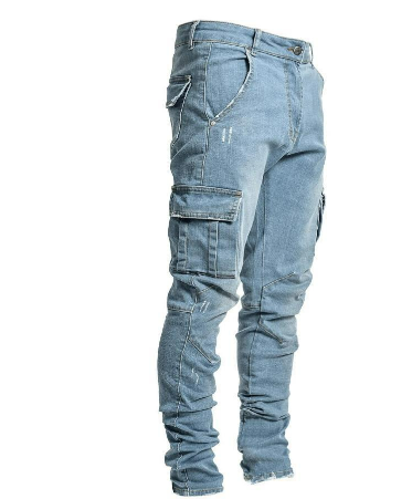 Troy | Heren Casual Cargo Slim Jeans