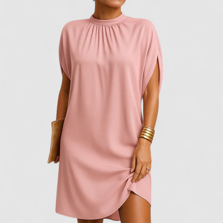 Martha | Dames Minimal Losse Pasvorm Shift Shorts Jurk