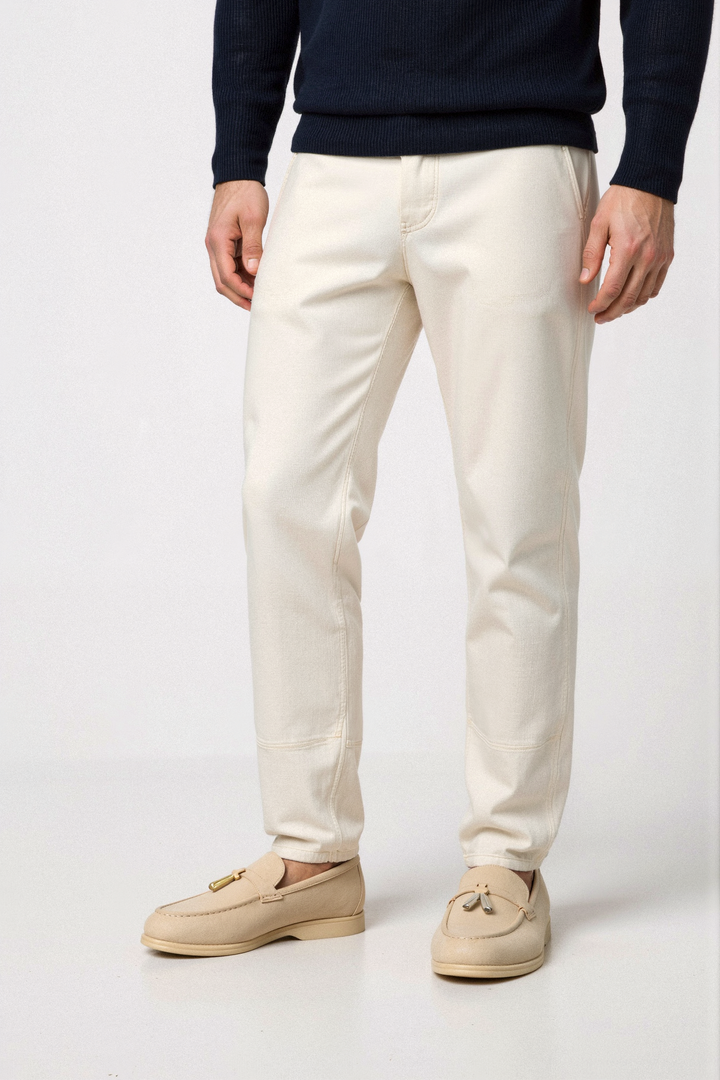 Beige Loafer met Kwasten – Elegant en Comfortabel
