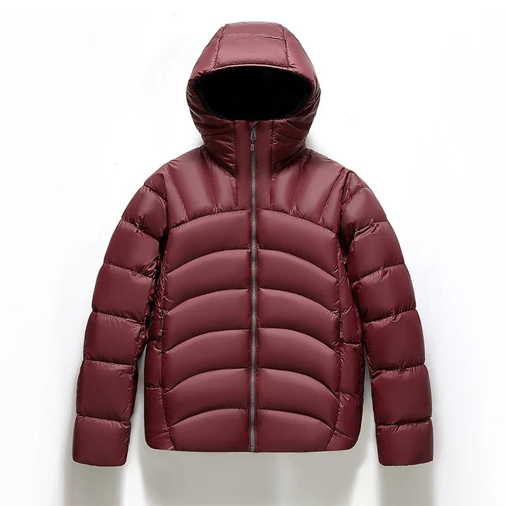 Noordse Witte Dons Puffer Jast