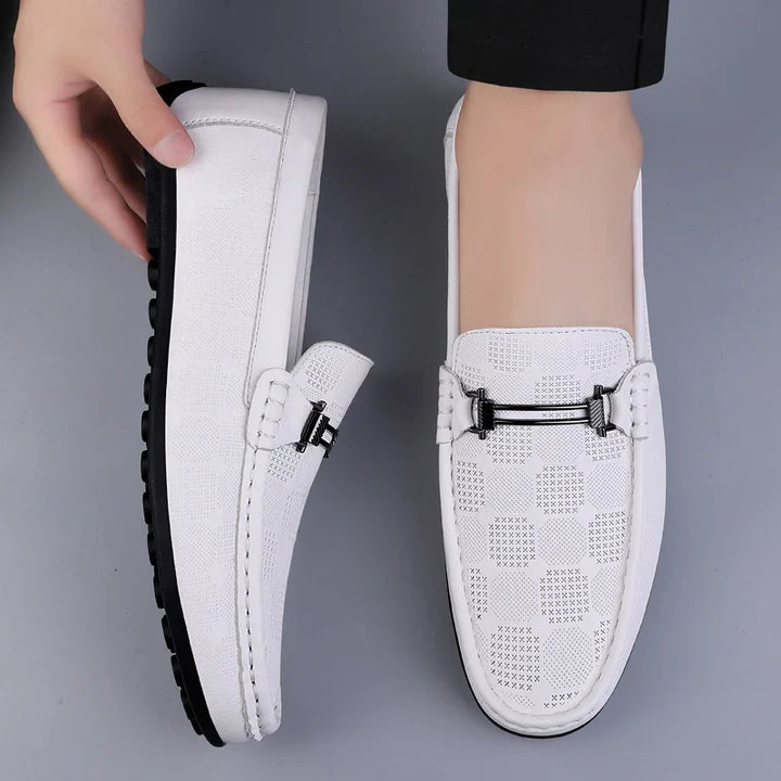 Giorgio Italiaanse Echte Leren Loafer