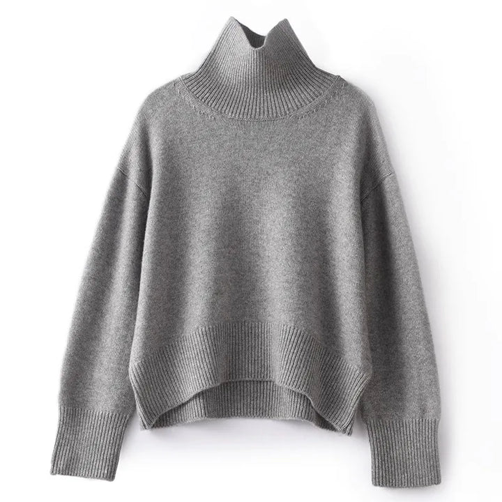 Elena - Pure Kasjmier Turtleneck Trui