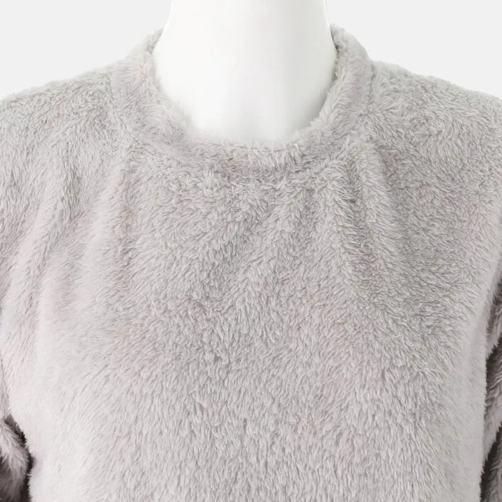 ISABEL – GEZELLIGE FLEECE LANGE SWEATSHIRT