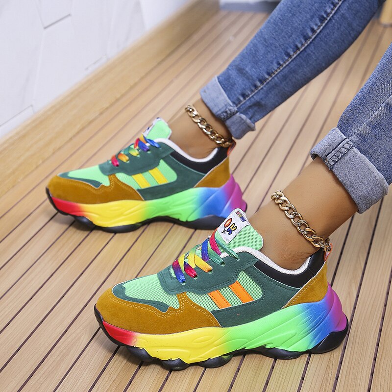 Kleurrijke Sneakers voor Dames