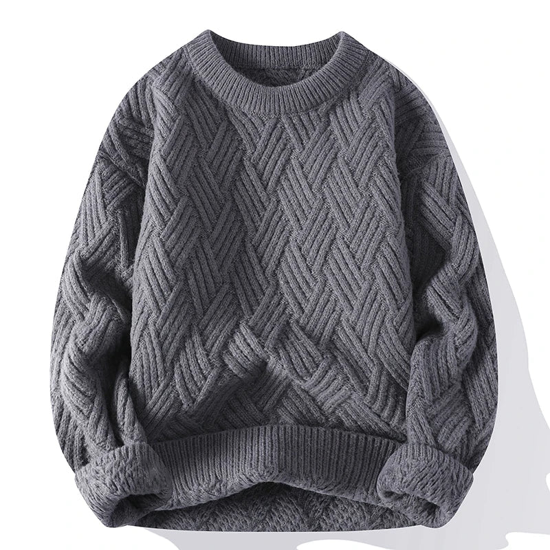 Kellen Geruite Crew Neck Trui