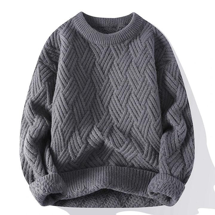 Kellen Geruite Crew Neck Trui