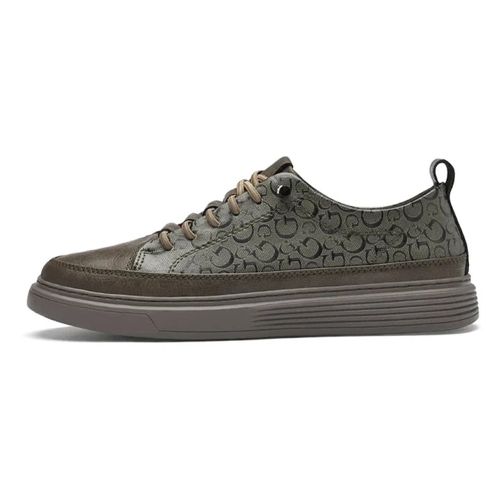 Giuliano Italiaanse Leren Sneakers