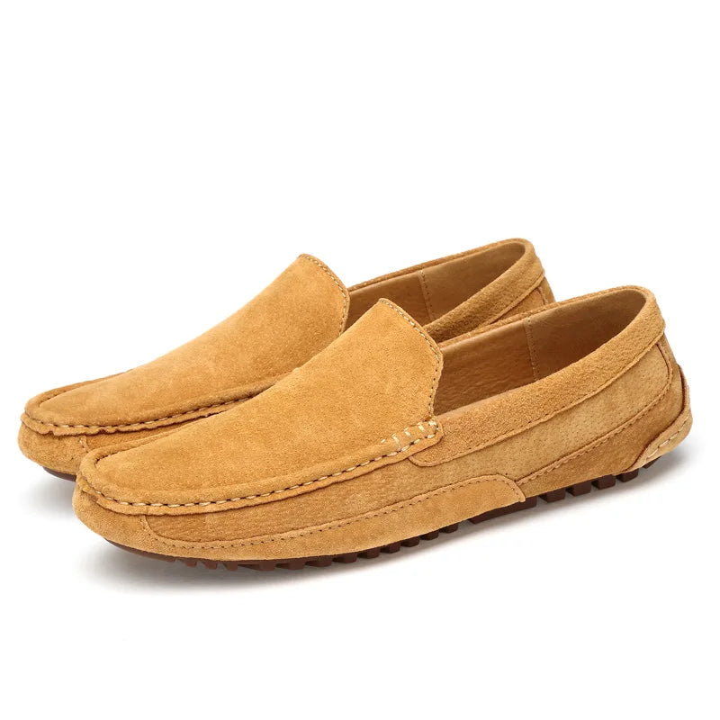 Leandro Italiaanse 100% Echte Suède Loafers