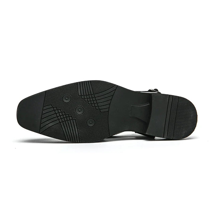 Fairford Leren Cutout Loafers