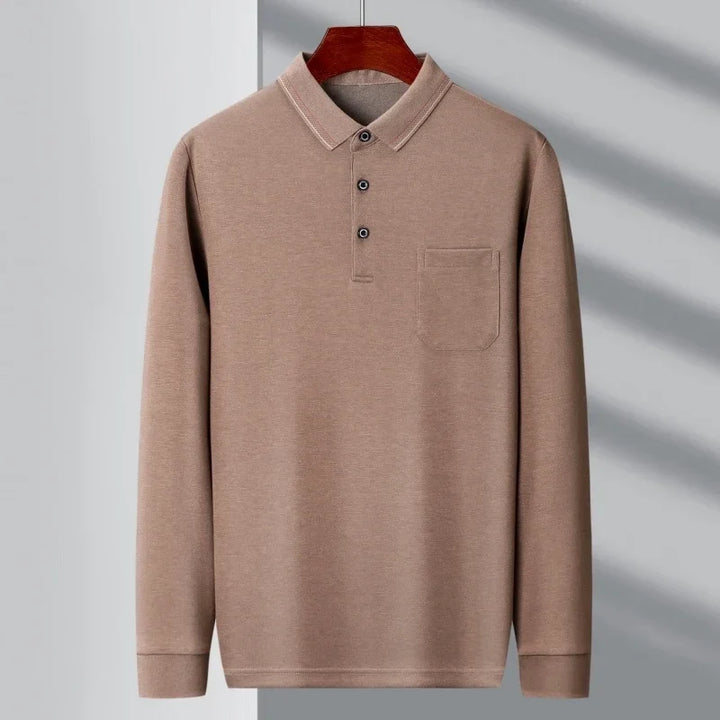 Adriano Lange Mouwen Polo Shirt