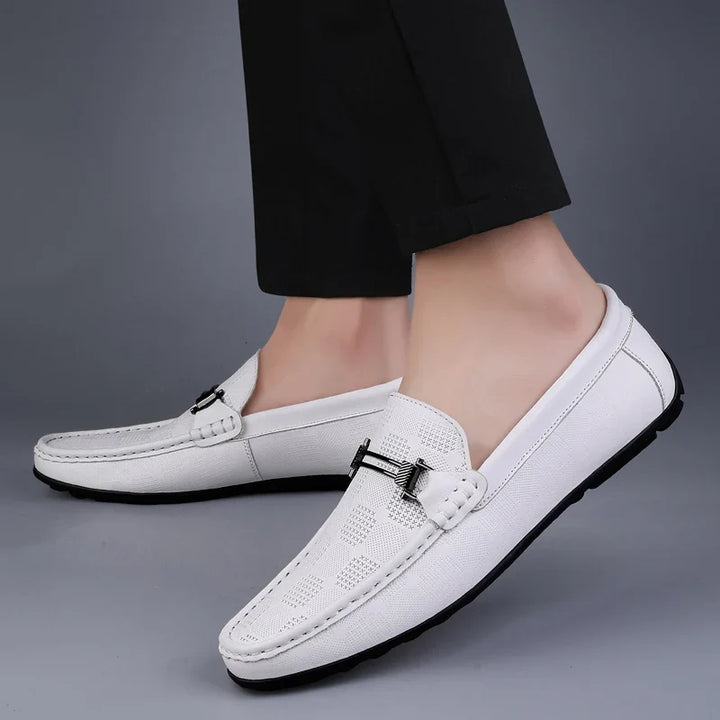Giorgio Italiaanse Echte Leren Loafer