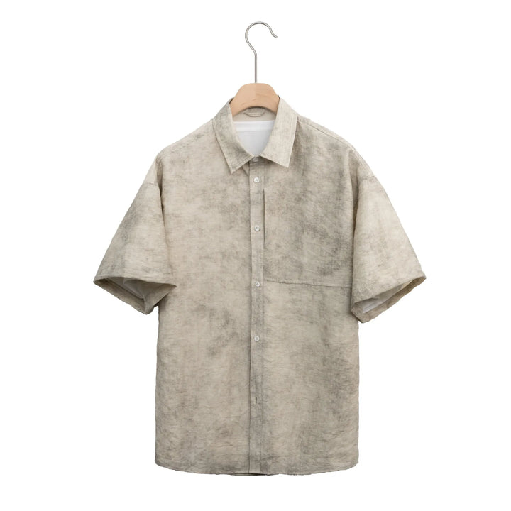 Bayside Zachte Linnen Camp Collar Shirt