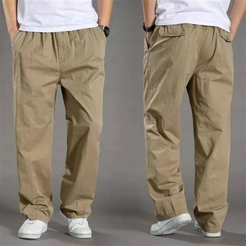 Heren Alle Seizoenen Broek met Zakken
