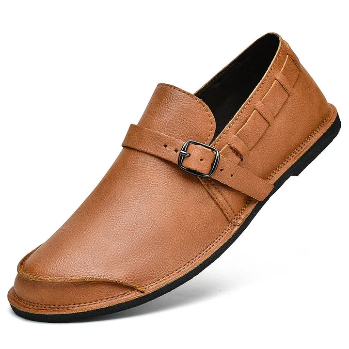 Lorenzo Vitale Gespschoenen van Leer