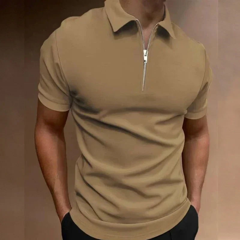 Van Delft Mode® | Klassieke Rits Polo Shirt (TIJDELIJK 1+1 GRATIS!)