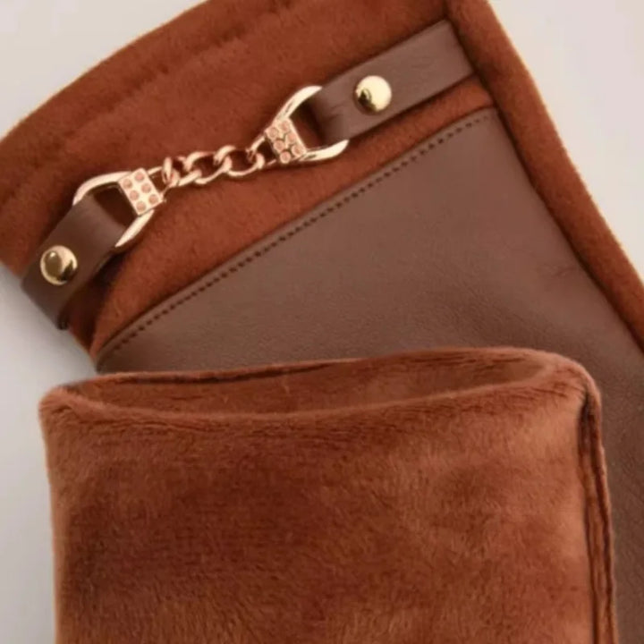 Velvet Suède Touchscreen Handschoenen