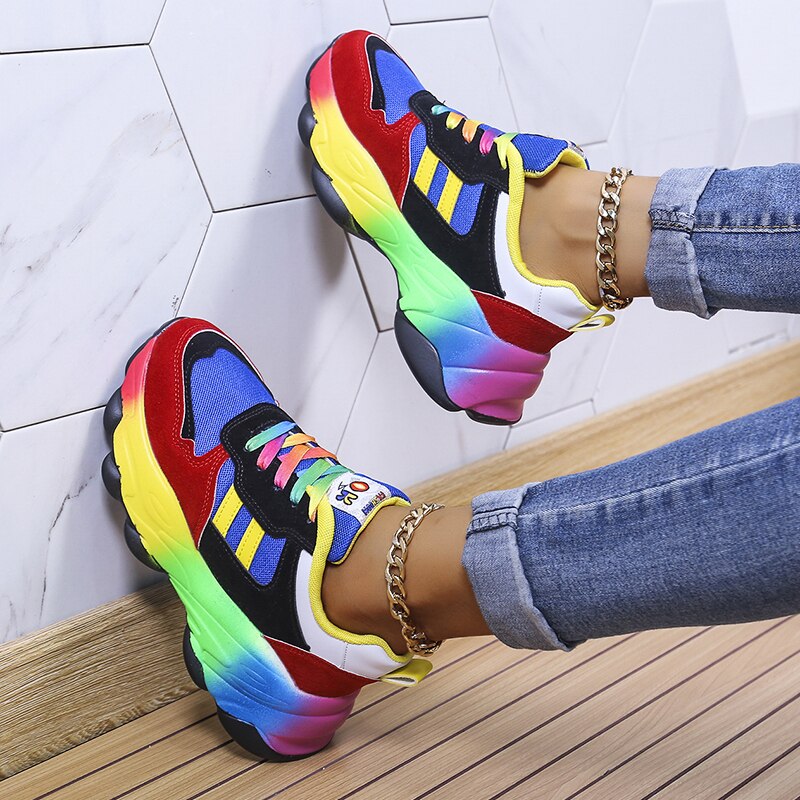 Kleurrijke Sneakers voor Dames