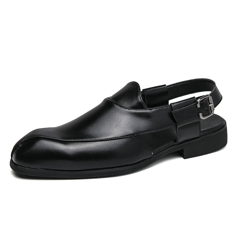 Fairford Leren Cutout Loafers