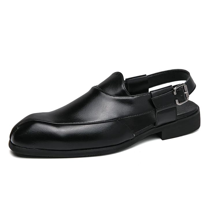 Fairford Leren Cutout Loafers