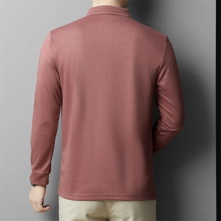 Adriano Lange Mouwen Polo Shirt