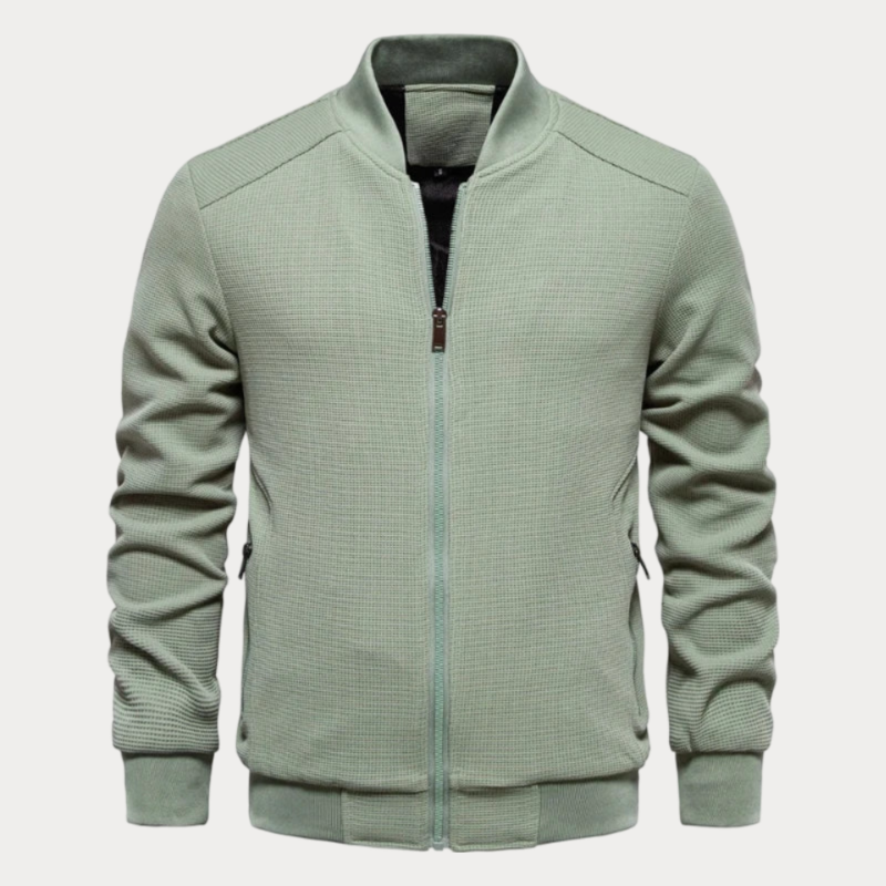Karel™ Heren Sherpa Gevoerde Bomberjack Sweatvest