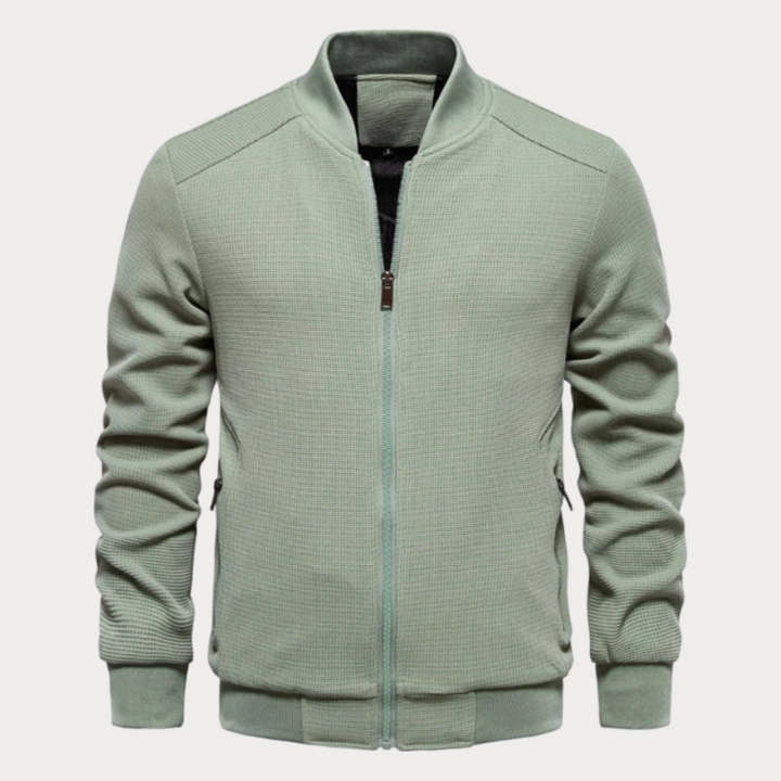Karel™ Heren Sherpa Gevoerde Bomberjack Sweatvest