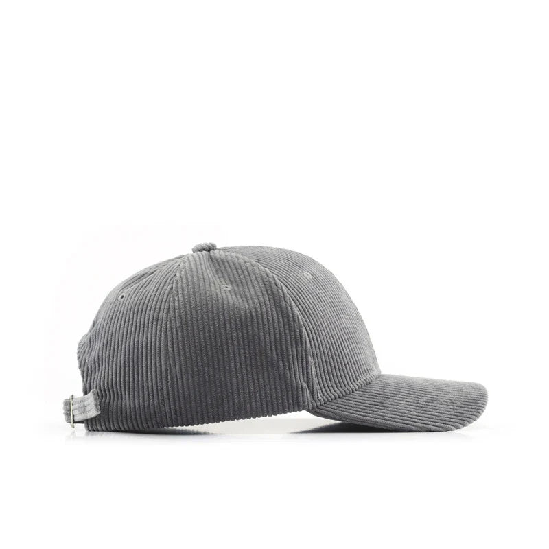 Verstelbare Unisex Katoenen Corduroy Hoed