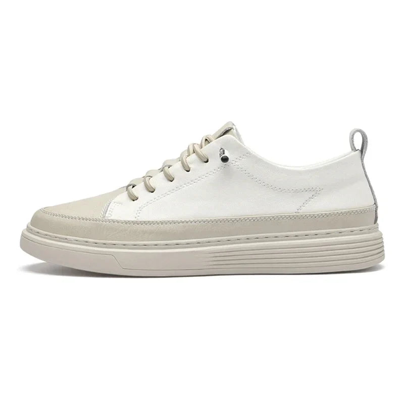 Giuliano Italiaanse Leren Sneakers