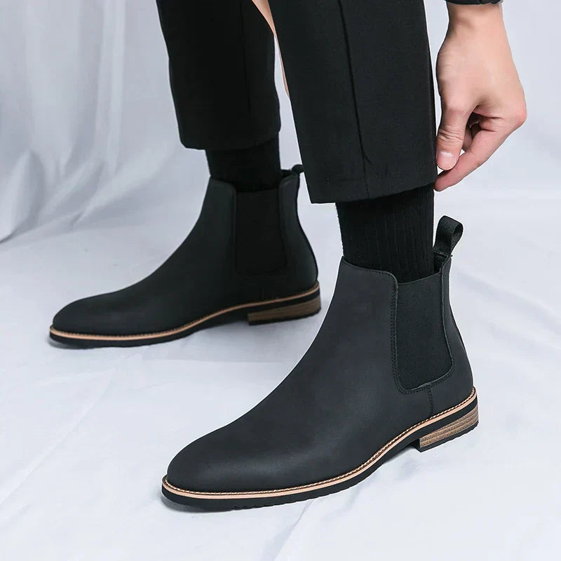 Floris™ Minimalistische Chelsea Boots voor Heren