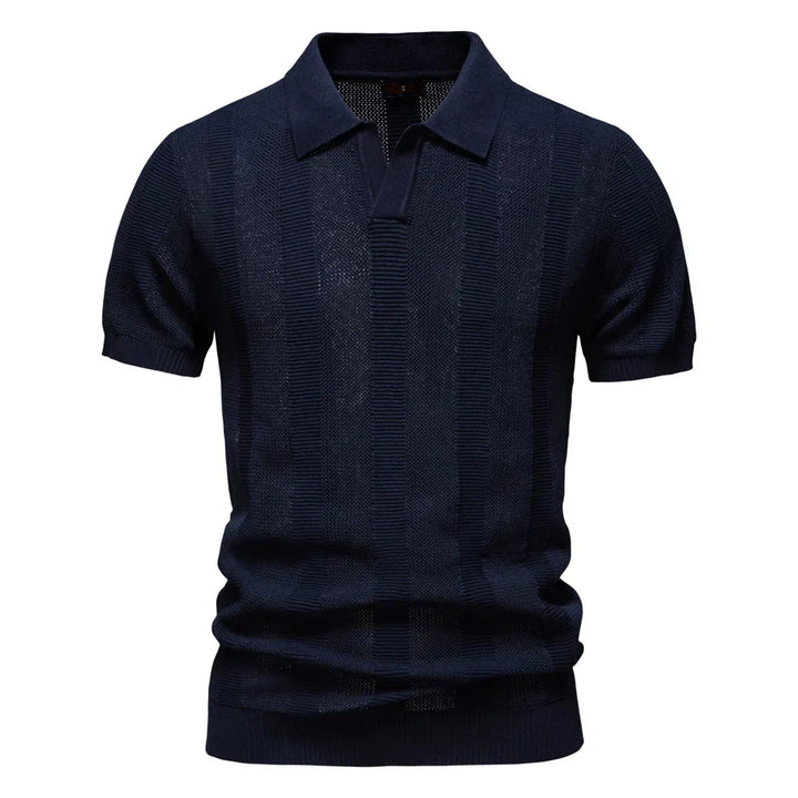 Laluna® | Katoenen Gestreepte Polo