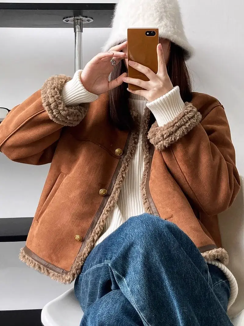 Aspen - Vintage Suede Stijl Jas