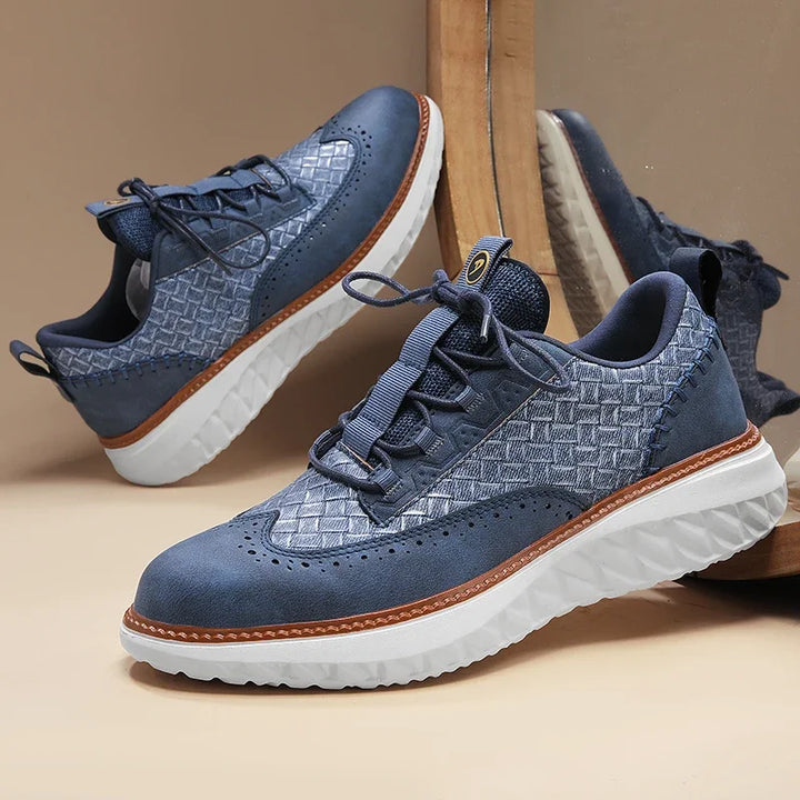 Lancaster Wingtip Leren Sneakers