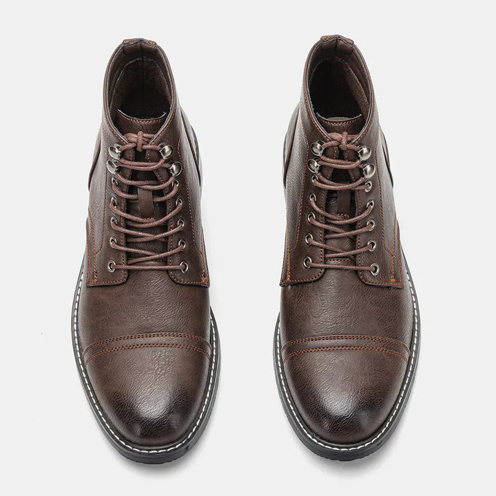 Felix™ Klassieke Leren Herenboots met Antislipzool