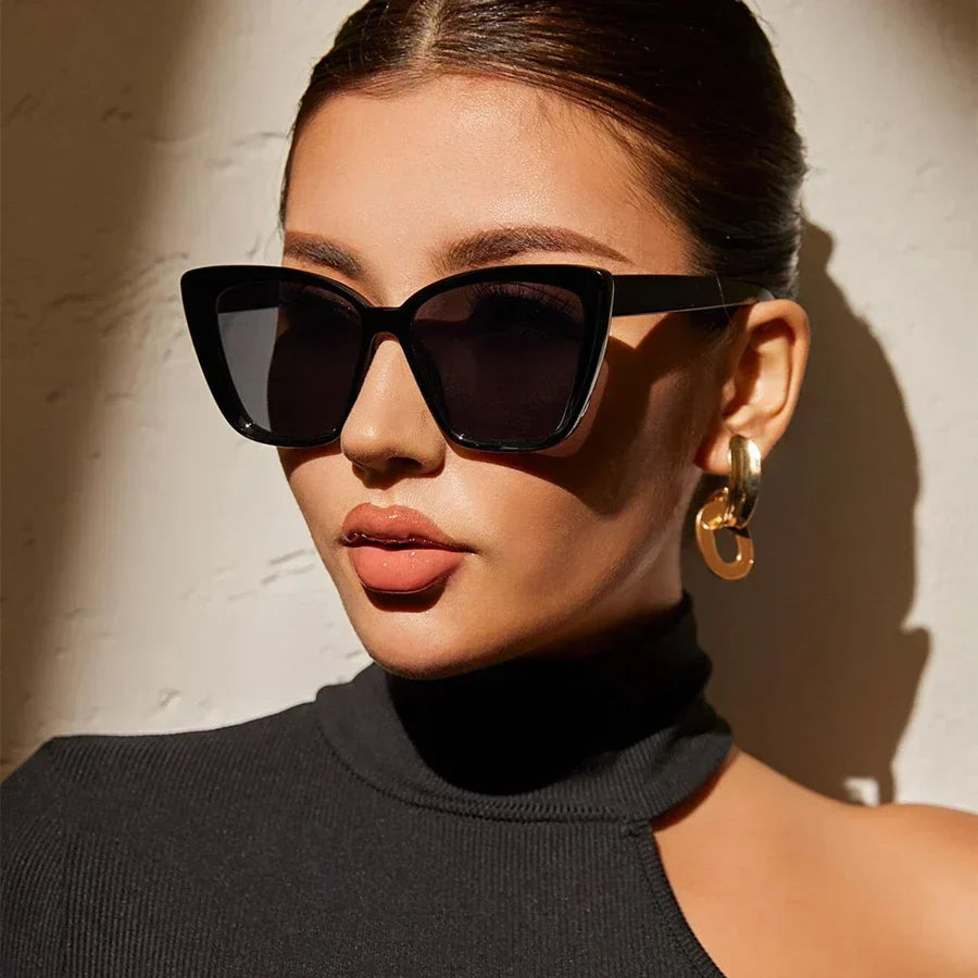 Marcia | Retro Cat-Eye Zonnebril met UV Bescherming