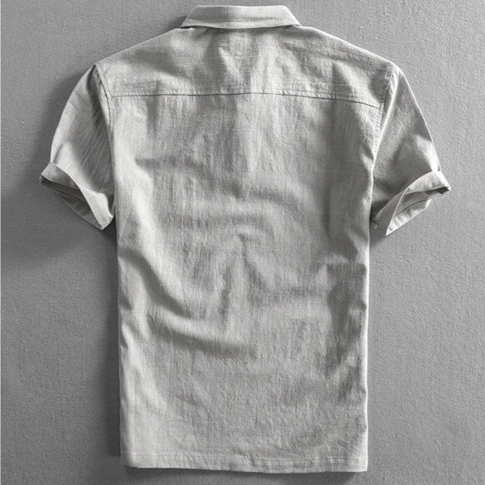 Haru Katoenen Linnen Polo