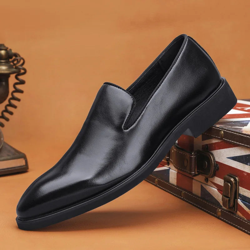 Rosso Leren Loafer