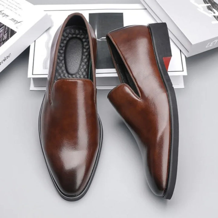 Rosso Leren Loafer