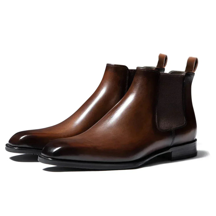 Dyon™ Luxe Glanzende Chelsea Boots