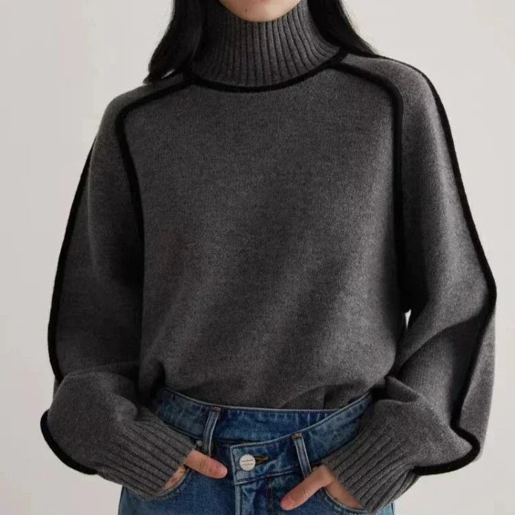Aria Snug Wol Turtleneck Trui