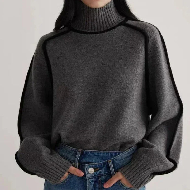 Aria Snug Wol Turtleneck Trui