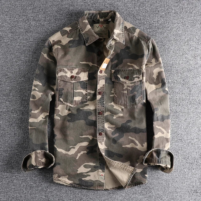 Wilderford Camo Stijl Shirt