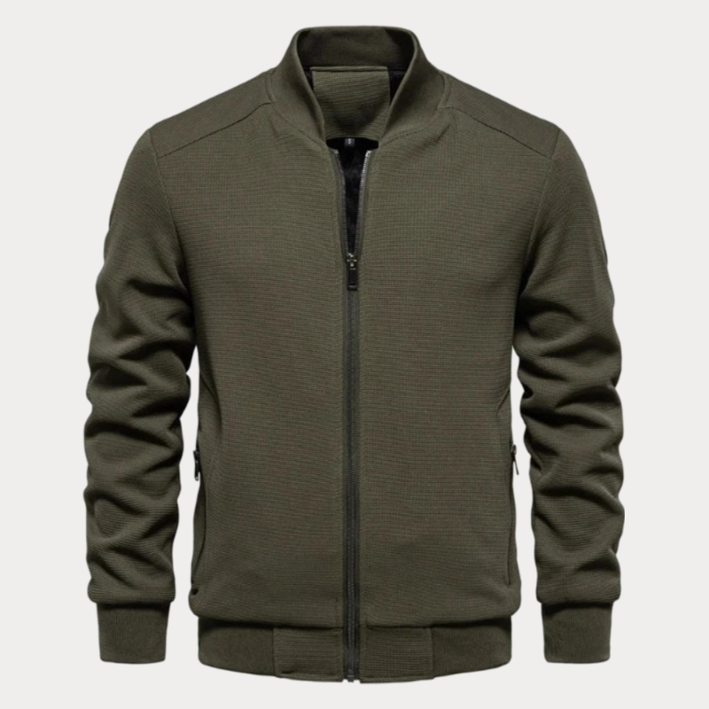 Karel™ Heren Sherpa Gevoerde Bomberjack Sweatvest