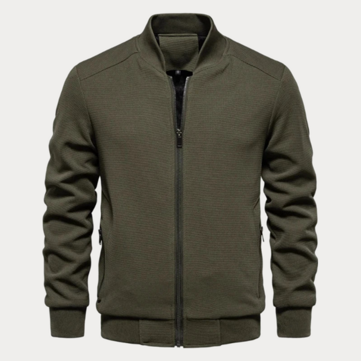 Karel™ Heren Sherpa Gevoerde Bomberjack Sweatvest