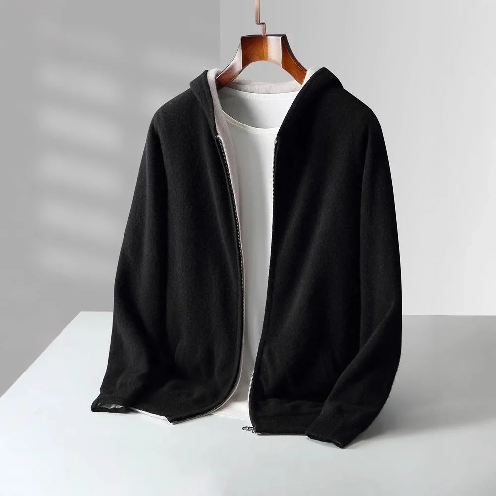 Koji Reversible Cashmere Zip Jast