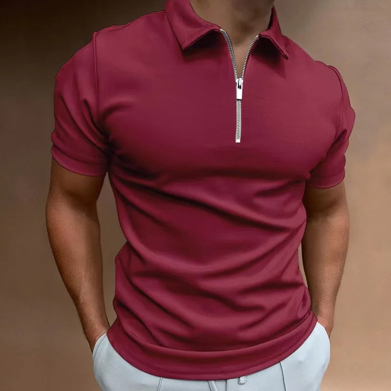 Van Delft Mode® | Klassieke Rits Polo Shirt (TIJDELIJK 1+1 GRATIS!)