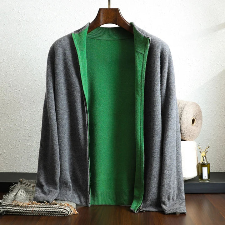 Ellington 100% Kasjmier Zip Jast