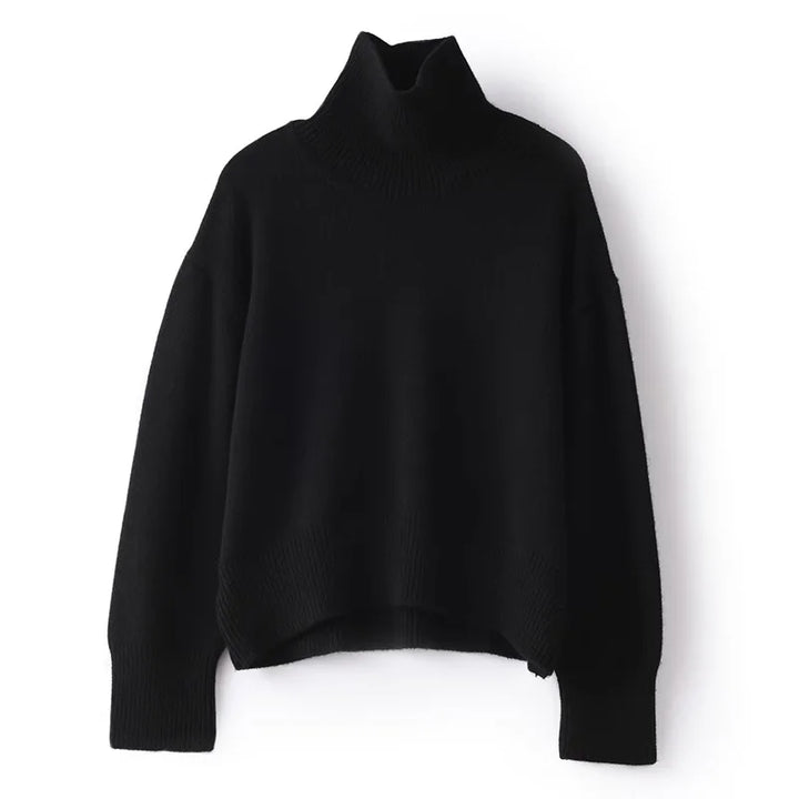 Elena - Pure Kasjmier Turtleneck Trui